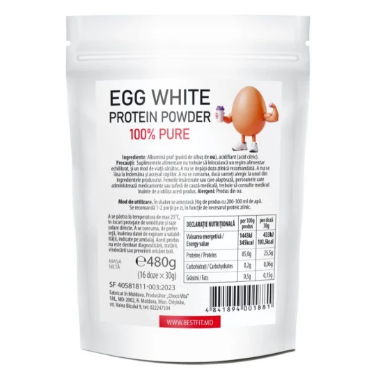 EGG White protein powder 100% pure 480 gr 2