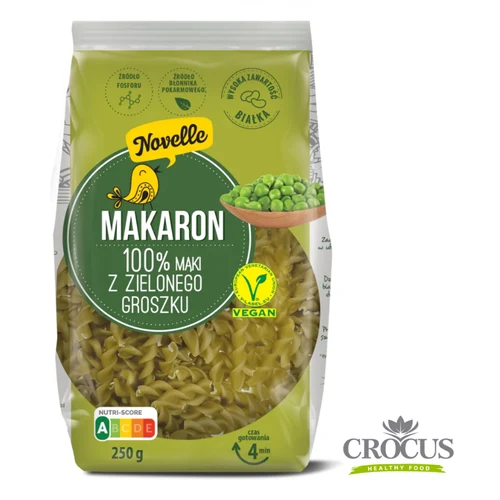 Паста из гороховой муки Novelle 250гр