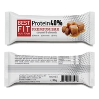 Высокопротеиновый батончик, со вкусом карамели и миндаля 40 гр 2