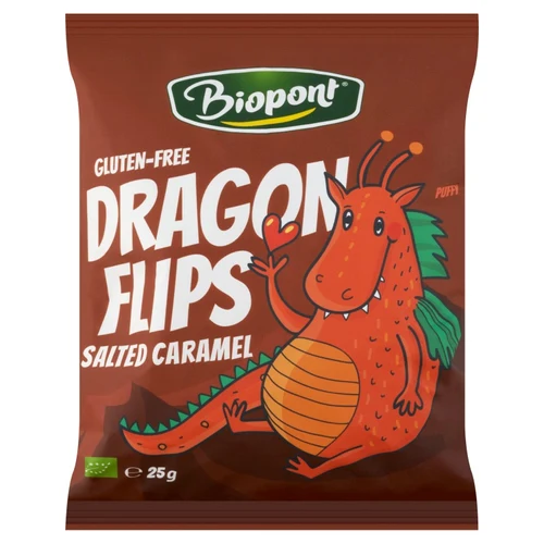 Bastonase organic Porumb cu Caramela sarata 25g